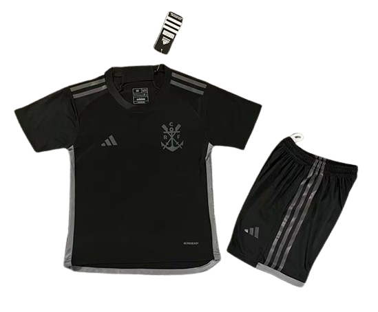 Kids CR Flamengo Soccer Kit Third Replica 2023/24