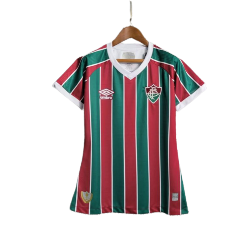 Women Fluminense FC Soccer Jersey Home Replica 2023/24