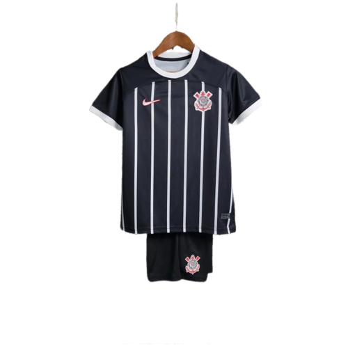 Kids Corinthians Soccer Kit Away Replica 2023/24
