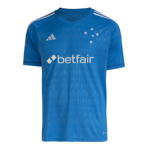 Cruzeiro EC Soccer Jersey Goalkeeper Blue Replica 2023/24