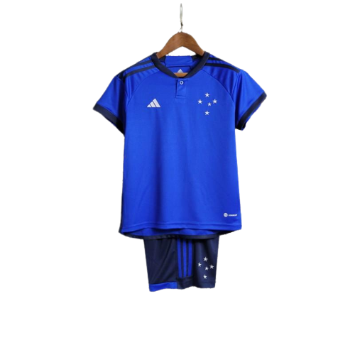 Kids Cruzeiro EC Soccer Kit Home Replica 2023/24