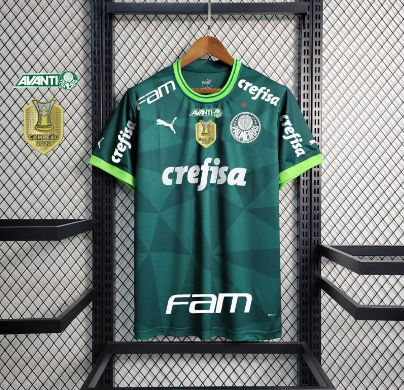 Palmeiras Soccer Jersey Home Replica 2023/24 With All Sponsors