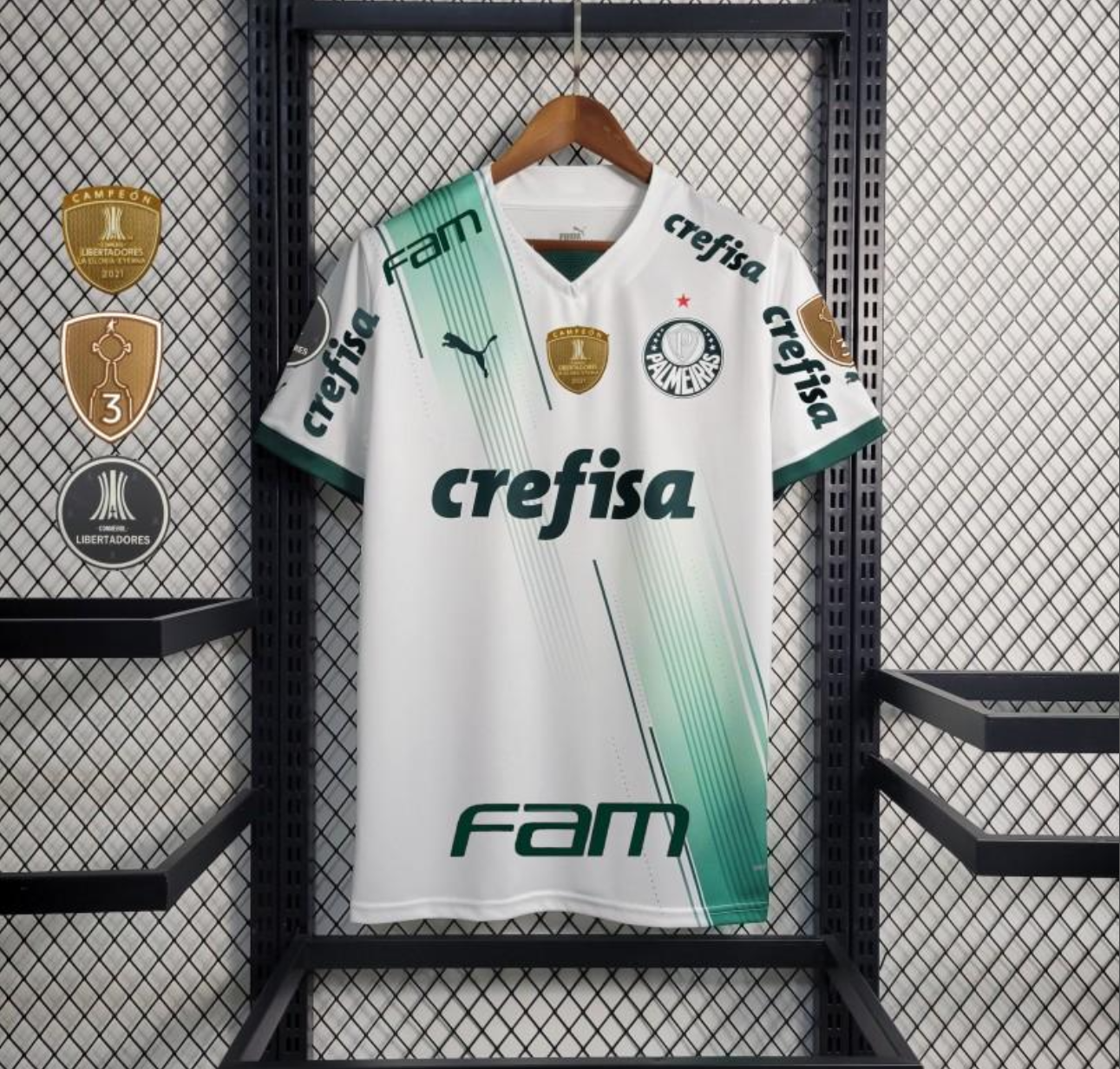 Palmeiras Soccer Jersey Home Replica 2023/24 +With Full Sponsors+Patches