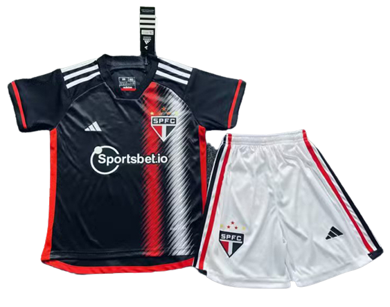 Kids Sao Paulo FC Soccer Kit Third Replica 2023/24