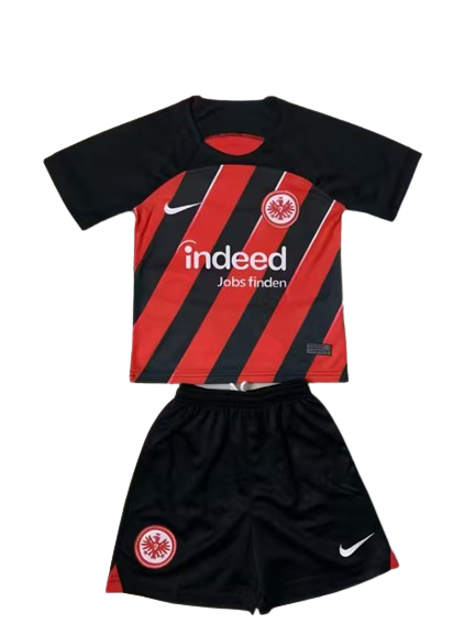 Kids Eintracht Frankfurt Soccer Kit Home Replica 2023/24