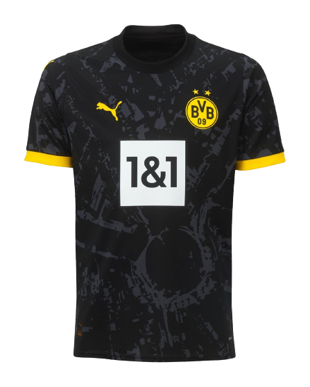 Borussia Dortmund Soccer Jersey Away Replica 2023/24