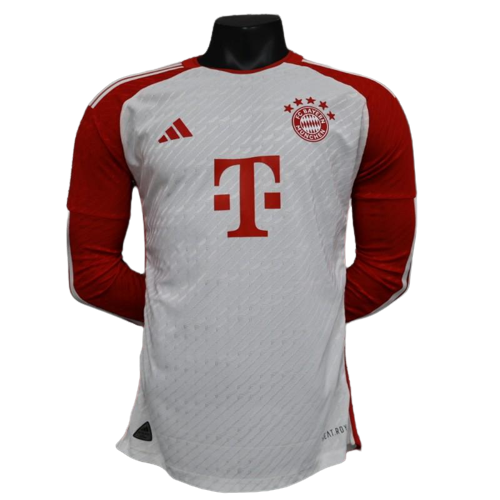 Bayern Munich Soccer Jersey Home Player Version Long Sleeve 2023/24