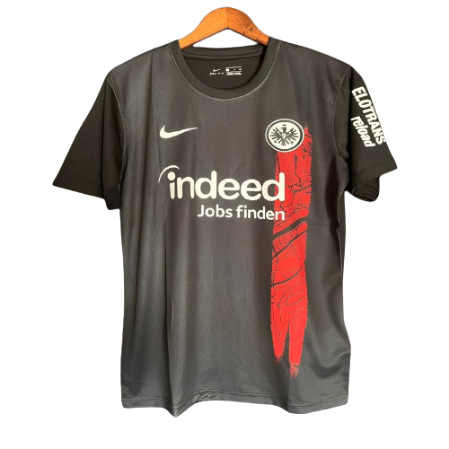 Eintracht Frankfurt Soccer Jersey Black Champion League Replica 2023/24