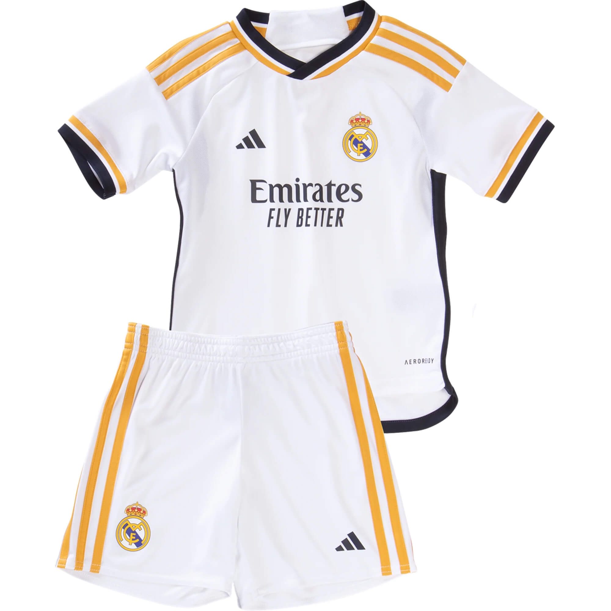 Kids Real Madrid Soccer Kit Home Replica 2023/24