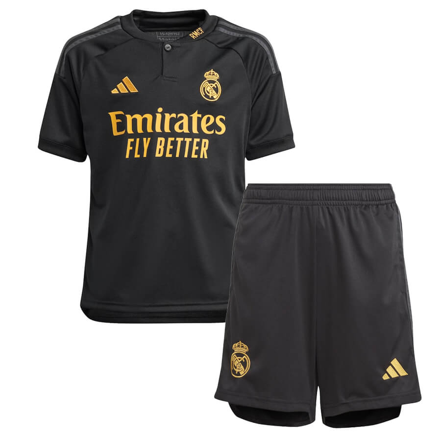 Kids Real Madrid Soccer Kit Third Replica 2023/24