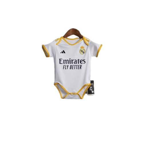 Real Madrid Soccer Baby Suit Home 2023/24