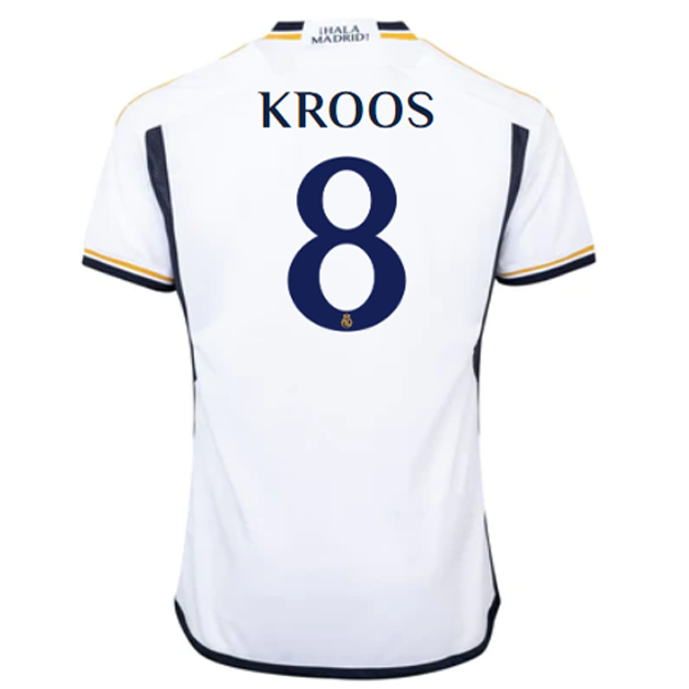 KROOS #8 Real Madrid Soccer Jersey Home 2023/24