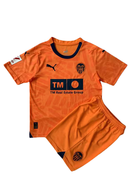 Kids Valencia Soccer Kit Third Replica 2023/24
