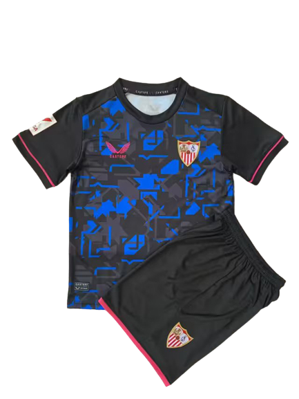 Kids Sevilla Soccer Kit Third Replica 2023/24