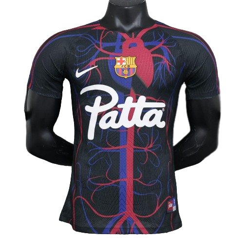 Barcelona Soccer Jersey X Patta Special Edition Pre-Match 2023/24