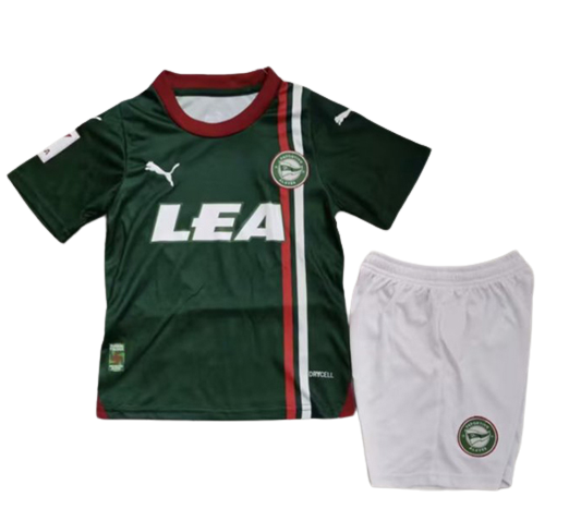 Kids Deportivo Alaves Soccer Kit Away Replica 2023/24