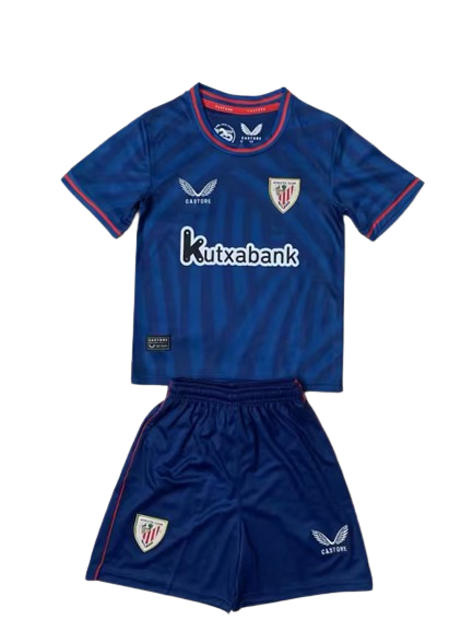 Kids Athletic Bilbao Soccer Kit 125th Anniversary Replica 2023/24