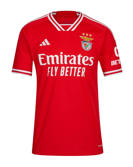 Benfica Soccer Jersey Home Replica 2023/24