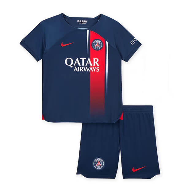 Kids PSG Soccer Kit Home Replica 2023/24