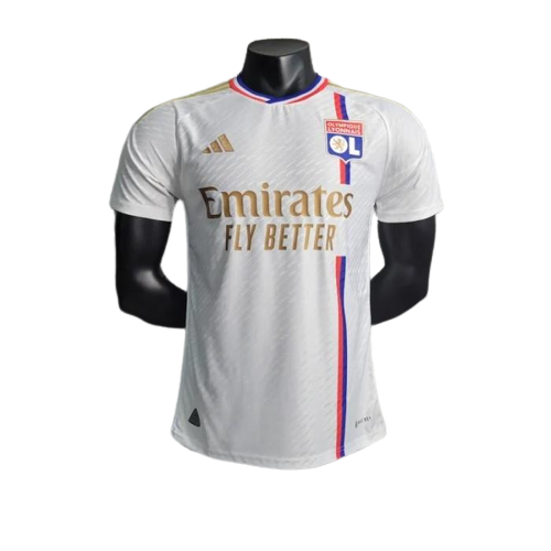 Olympique Lyonnais Soccer Jersey Home Player Version 2023/24