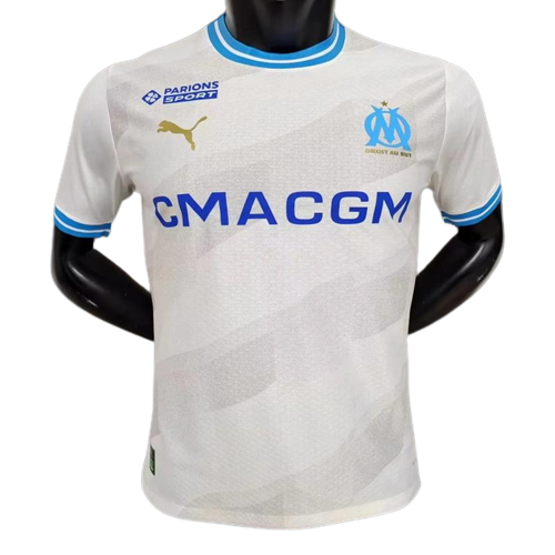 Olympique Marseille Soccer Jersey Home Player Version 2023/24
