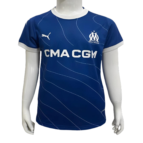 Kids Olympique Marseille Soccer Jersey Away Player Version 2023/24
