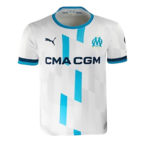 Olympique Marseille Soccer Jersey X Team BDS Puma Esports White 2024/25