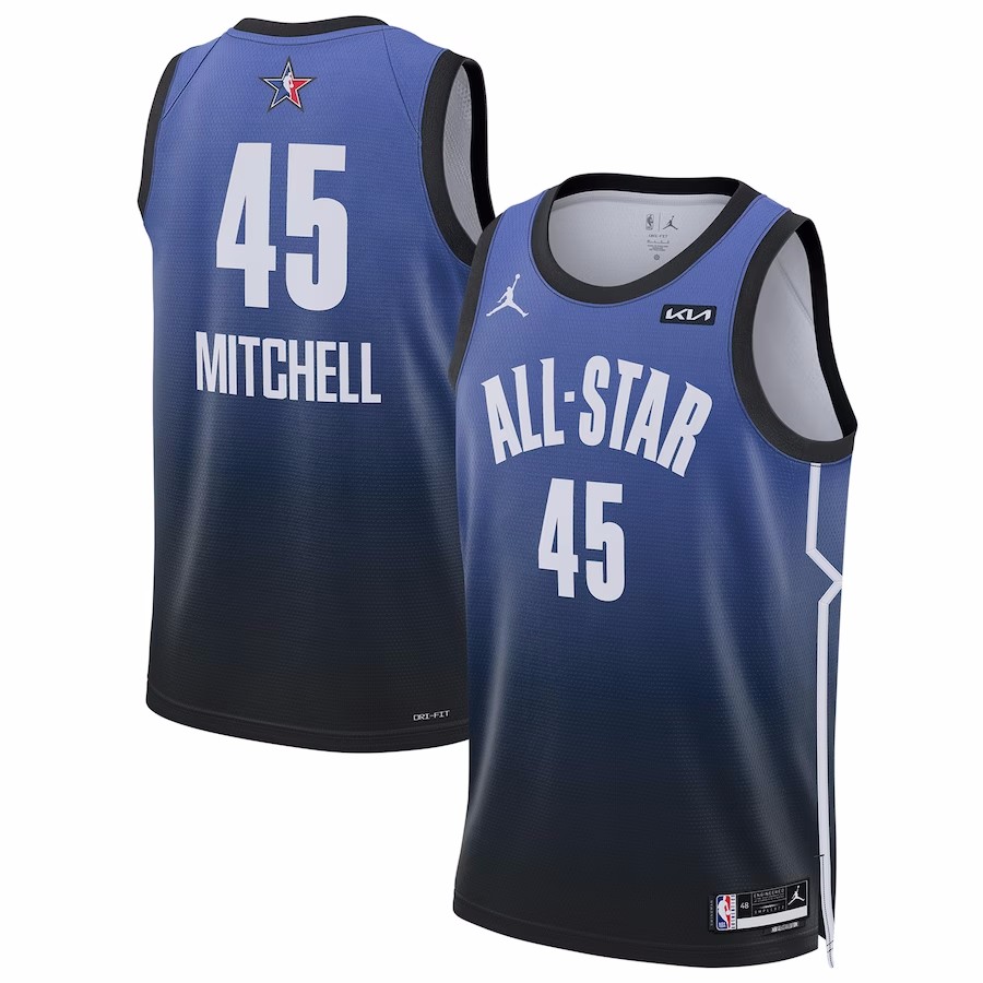 Men's All Star Donovan Mitchell #45 Blue All-Star Game Swingman Jersey 2022/23
