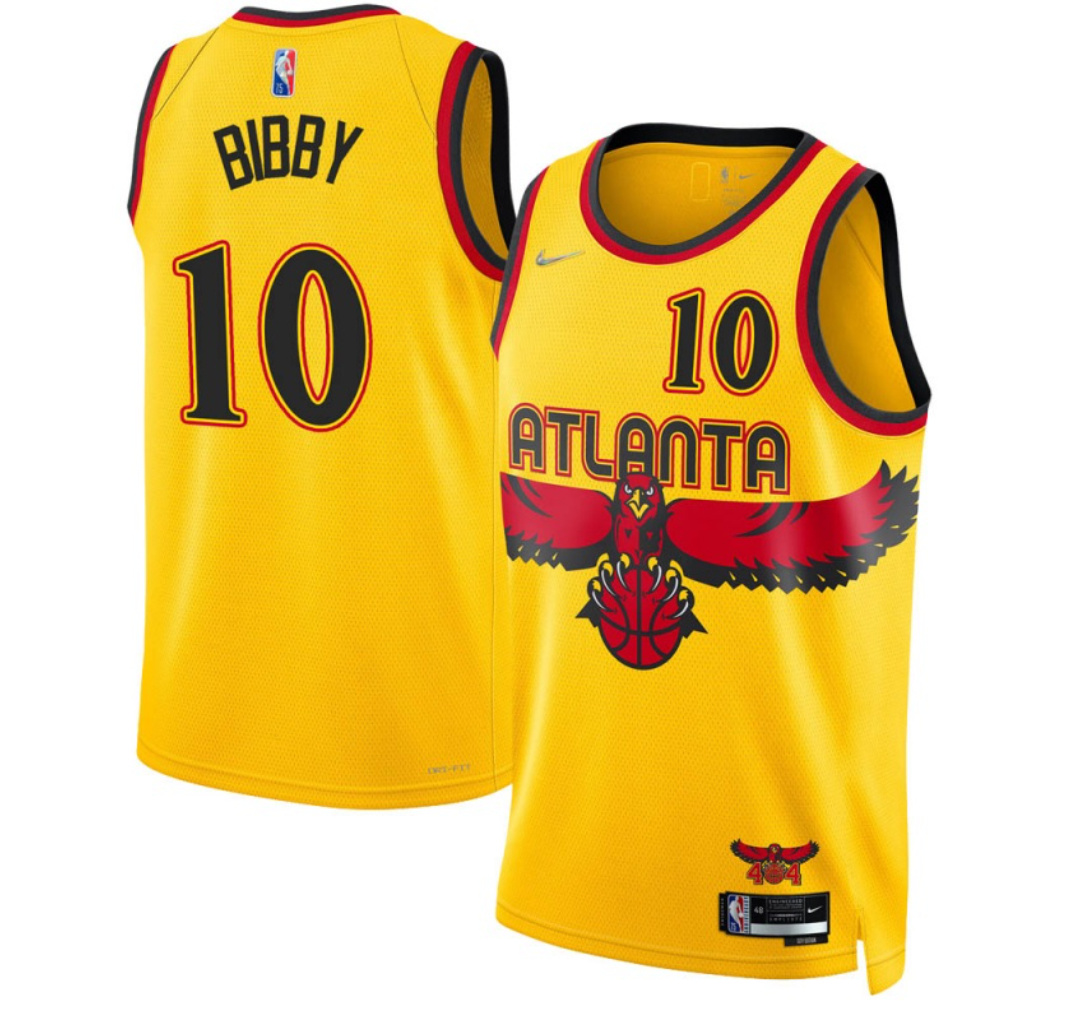 Mike Bibby Atlanta Hawks 2021-22 City Edition Jersey