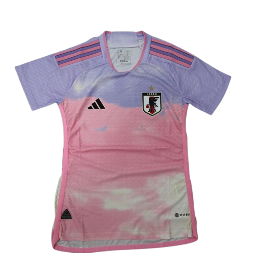 Women Japan Soccer Jersey Pink Replica 2023