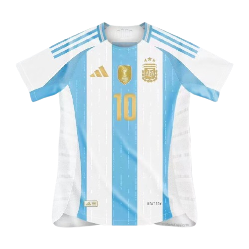Argentina Soccer Jersey Home Replica 2024 #10 Messi