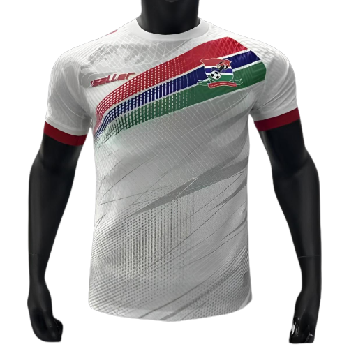 Gambia Soccer Jersey Away Player Version 2023