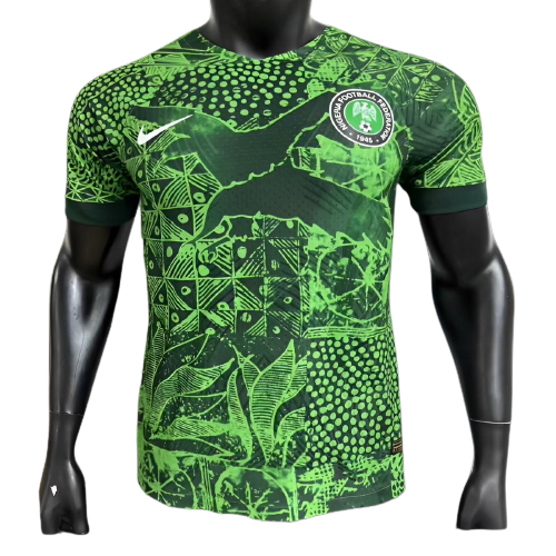 Nigeria Soccer Jersey Home Player Version 2022