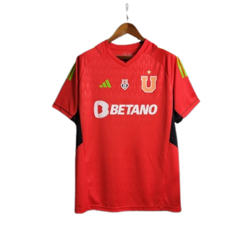 Club Universidad De Chile Soccer Jersey Goalkeeper Red Replica 2023/24