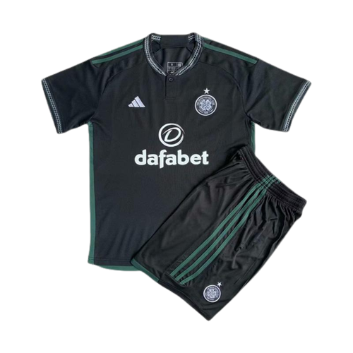 Kids Celtic Soccer Kit Away Replica 2023/24