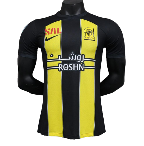 Al-Ittihad FC Soccer Jersey Home Player Version 2023/24