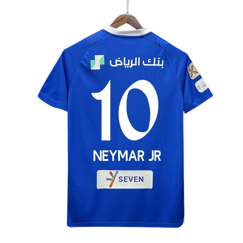 NEYMAR JR #10 Al Hilal SFC Soccer Jersey Home Replica 2023/24