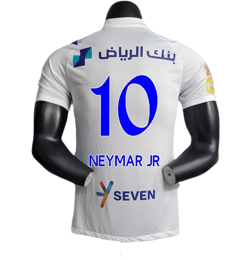 NEYMAR JR #10 Al Hilal SFC Soccer Jersey Away Player Version 2023/24