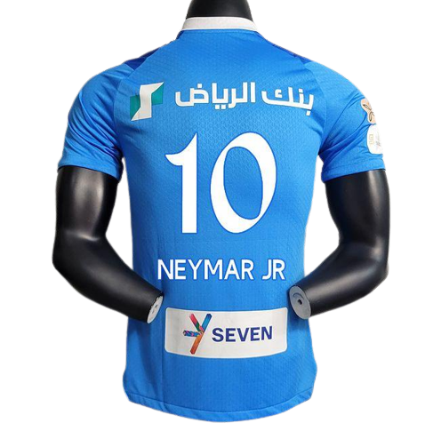 NEYMAR JR #10 Al Hilal SFC Soccer Jersey Home Player Version 2023/24