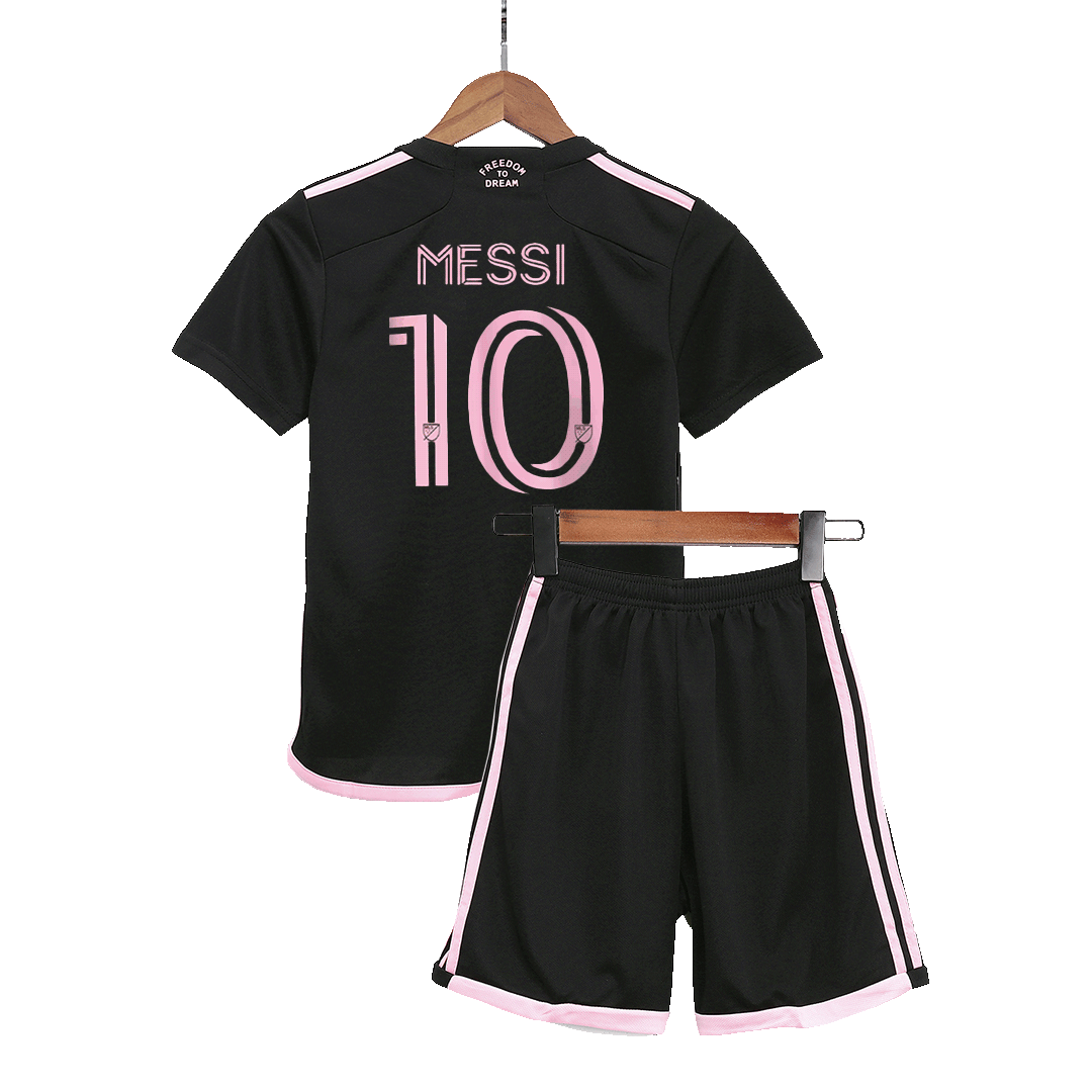 Kids MESSI #10 Inter Miami Soccer Kit Away Replica 2023/24
