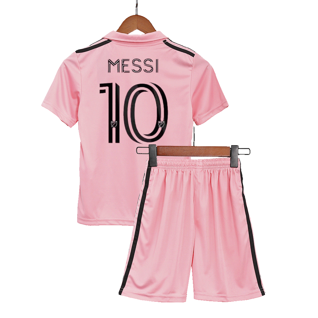 Kids MESSI #10 Inter Miami Soccer Kit Home Replica 2023/24