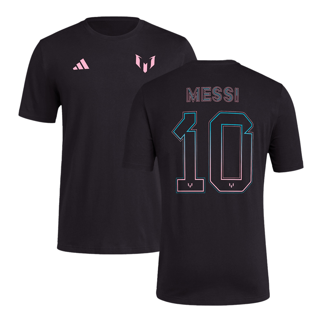 MESSI #10 Inter Miami Black T-Shirt 2023