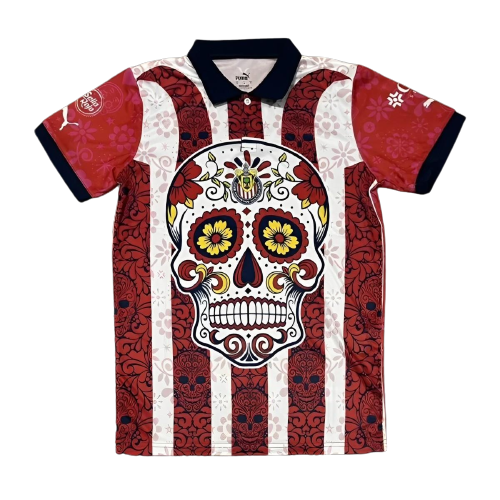 Chivas Guadalajara Soccer Jersey Day of the Dead Special Replica 2023/24
