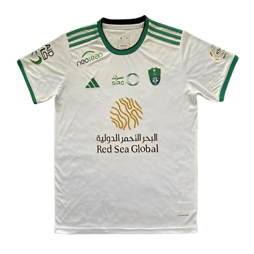 Al-Ahli SFC Soccer Jersey Away White Replica 2023/24