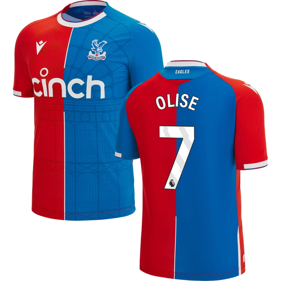 #7 OLISE Crystal Palace Soccer Jersey Home Replica 2023/24