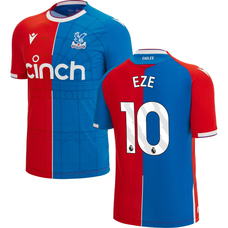 #10 EZE Crystal Palace Soccer Jersey Home Replica 2023/24