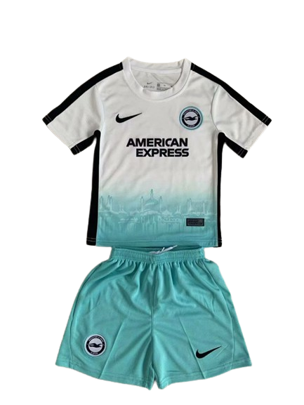 Kids Brighton & Hove Albion Soccer Kit Third Replica 2023/24