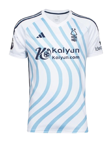 Nottingham Forest Soccer Jersey Away Replica 2023/24 with Sponsor