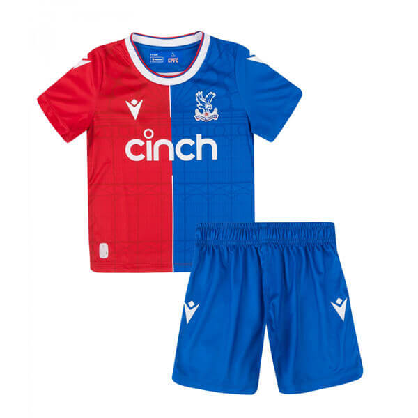 Kids Crystal Palace Soccer Kit Home Replica 2023/24
