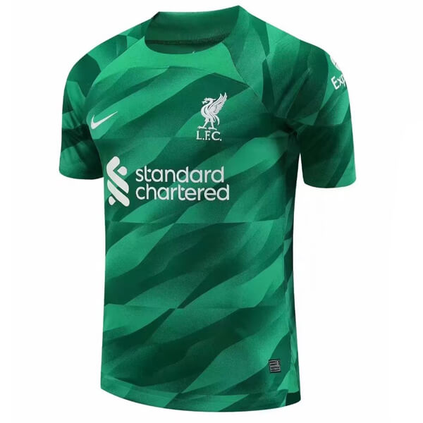 Liverpool Soccer Jersey Goalkeeper Green Replica 2023/24